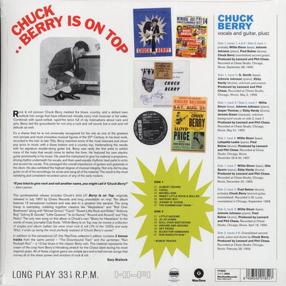 Chuck Berry - Berry Is On Top (+2 bonus tracks) (ltd. ed.) (180g) [New Vinyl Record LP]