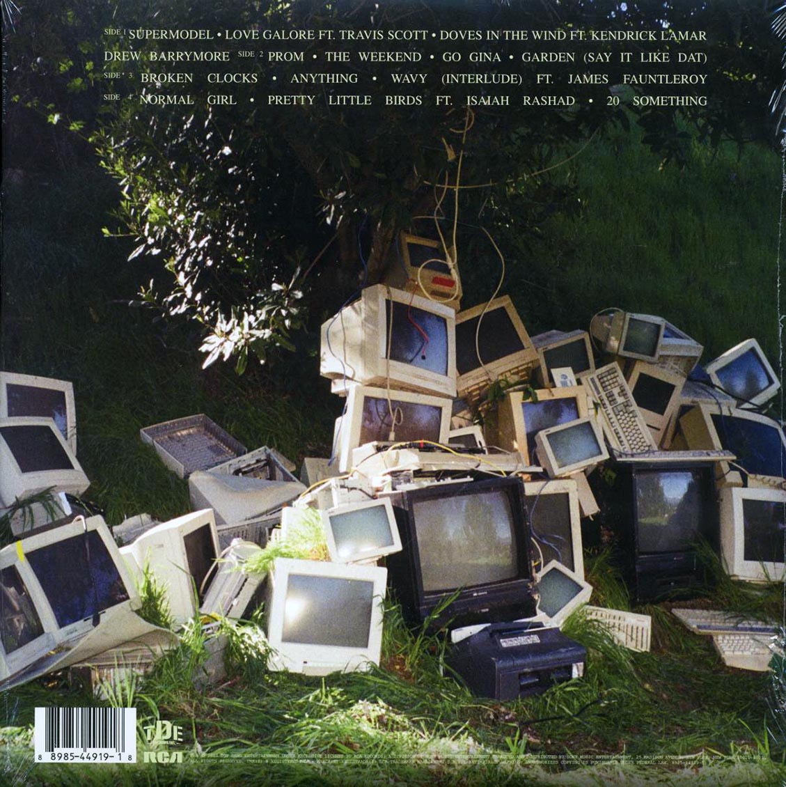 SZA - Ctrl (2xLP) (green vinyl) [New Vinyl Record LP]