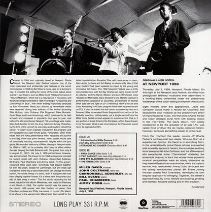 Miles Davis - Sextet At Newport 1958 [New Vinyl Record LP]