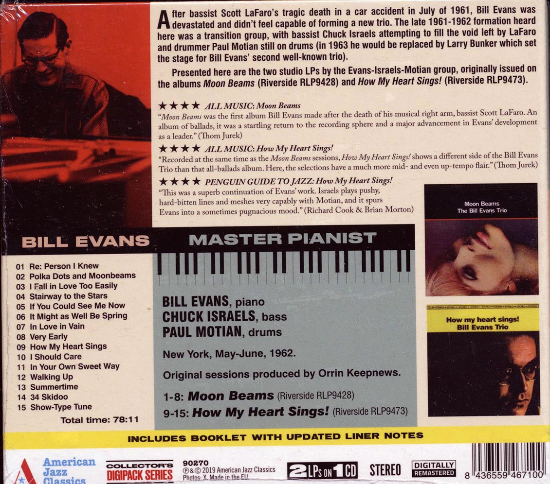 Bill Evans - Master Pianist [New]
