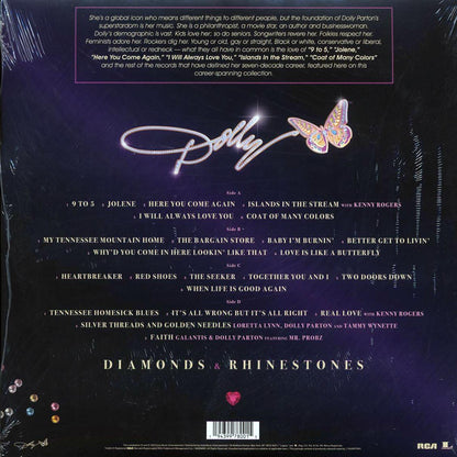 Dolly Parton - Diamonds & Rhinestones: The Greatest Hits Collection (ltd. ed.) (2xLP) (pink vinyl) [New Vinyl Record LP]