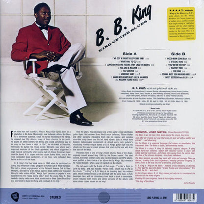 BB King - King Of The Blues (+4 bonus tracks) (ltd. ed.) (180g) [New Vinyl Record LP]