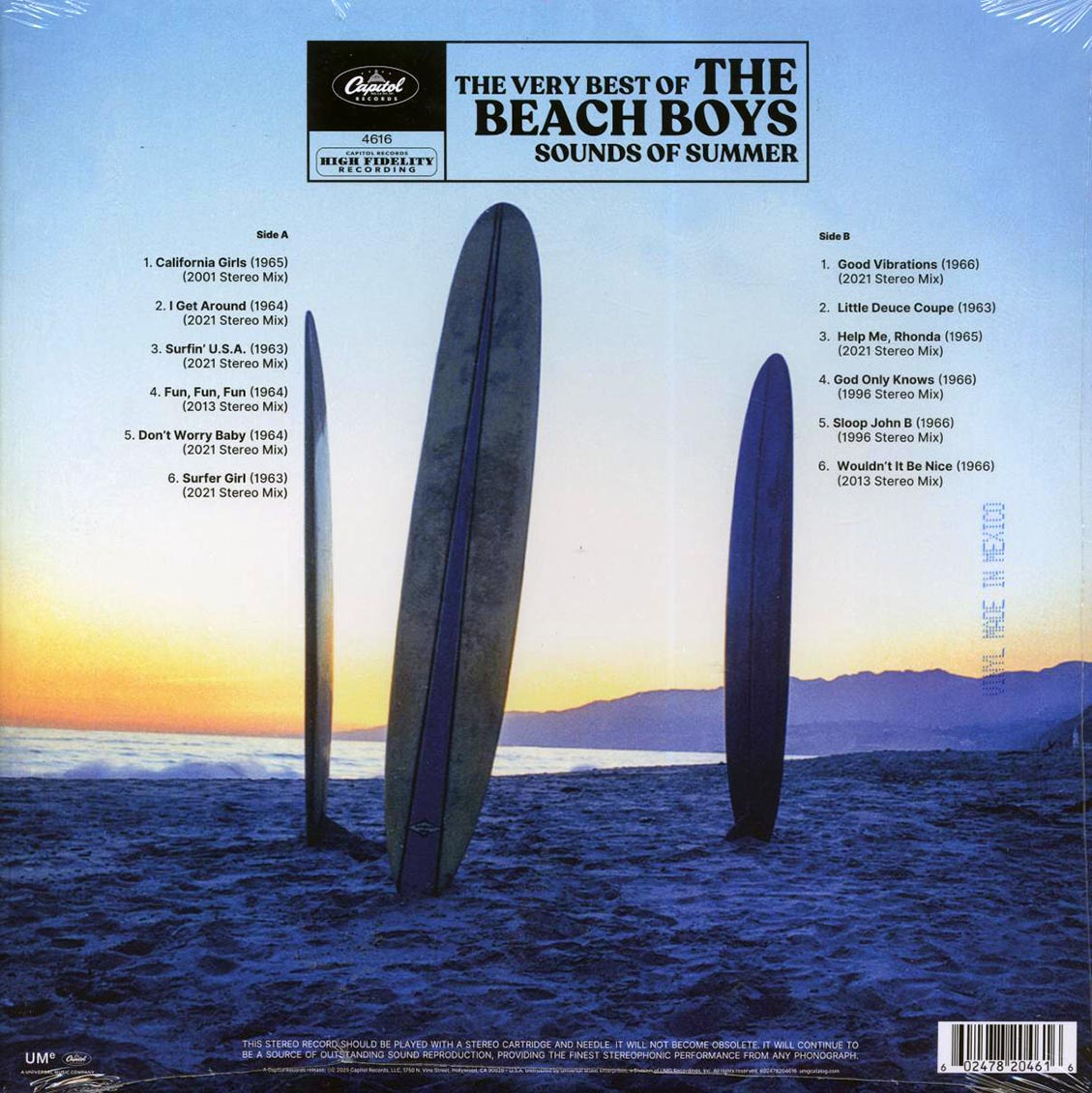 The Beach Boys - The Very Best Of The Beach Boys: Sounds Of Summer (orange vinyl) [New Vinyl Record LP]