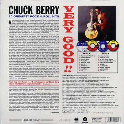 Chuck Berry - Very Good!! 20 Greatest Rock & Roll Hits (ltd. ed.) (180g) [New Vinyl Record LP]