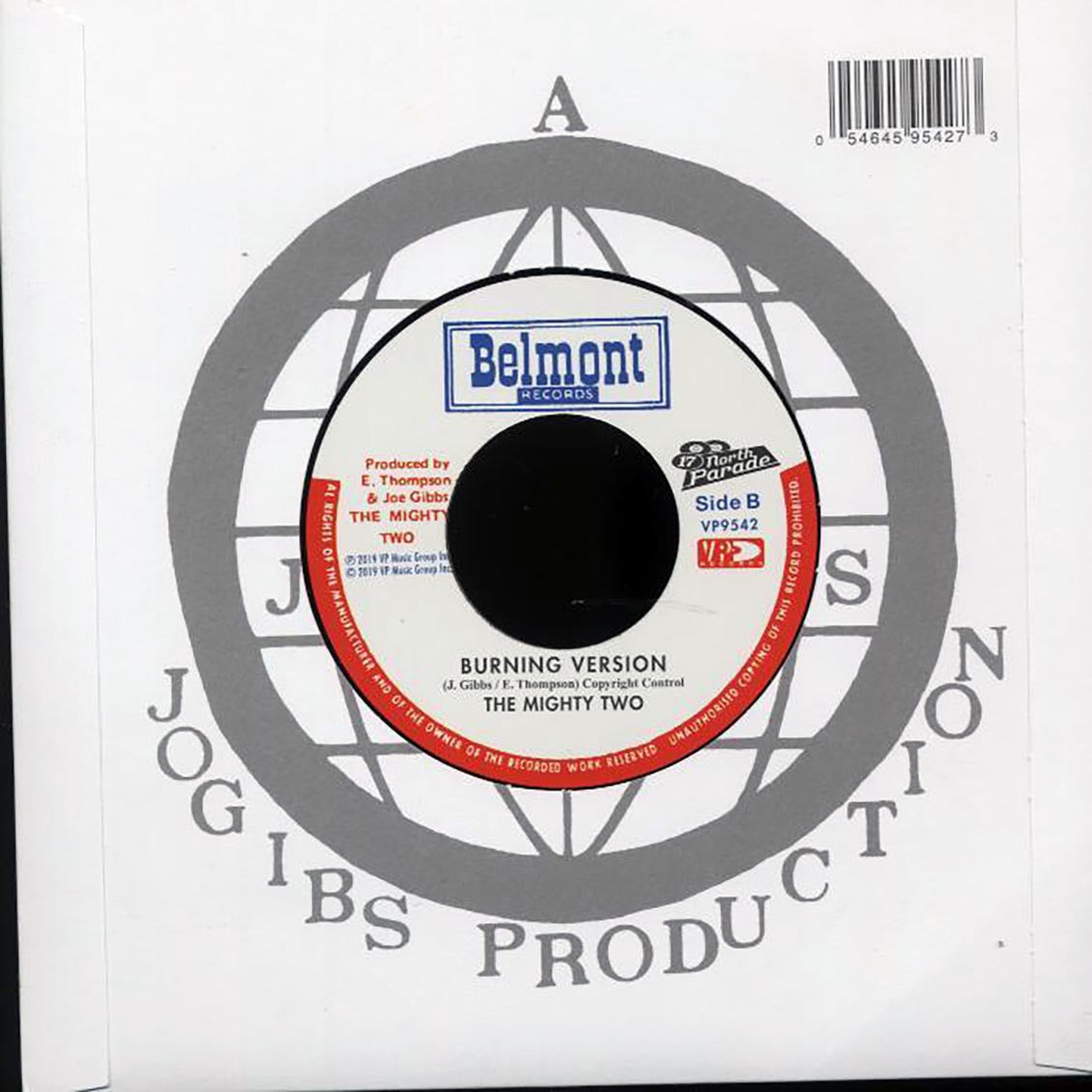 Sylford Walker - Burn Babylon  /  Version [New Vinyl Record 7" Single]