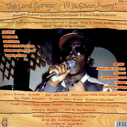 Lone Ranger - Hi Yo Silver Away [B] [New Vinyl Record LP]