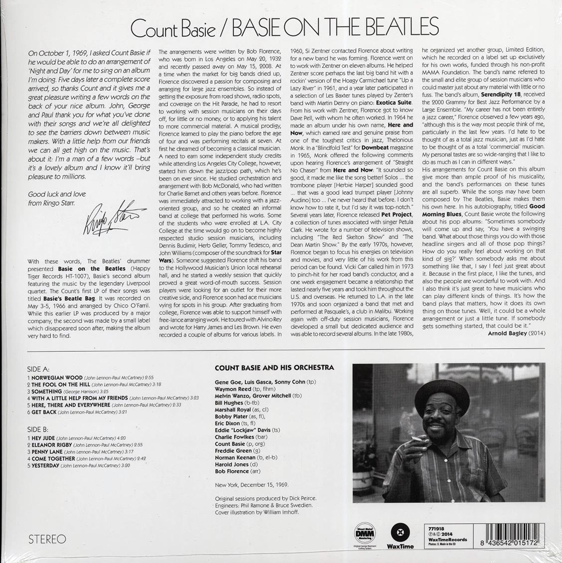 Count Basie - Basie On The Beatles (ltd. ed.) (180g) [New Vinyl Record LP]