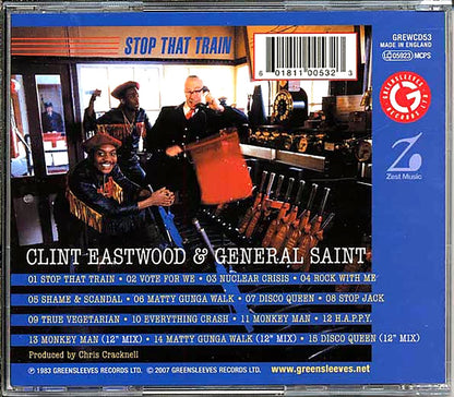 Clint Eastwood, General Saint - Stop That Train (With 3 Bonus Tracks) [New CD]