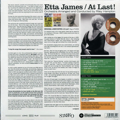 Etta James - At Last! (ltd. ed.) (picture disc) [New Vinyl Record LP]