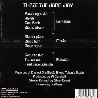 Maxie, Scientist, Barnabas - Three The Hard Way [New Vinyl Record LP]