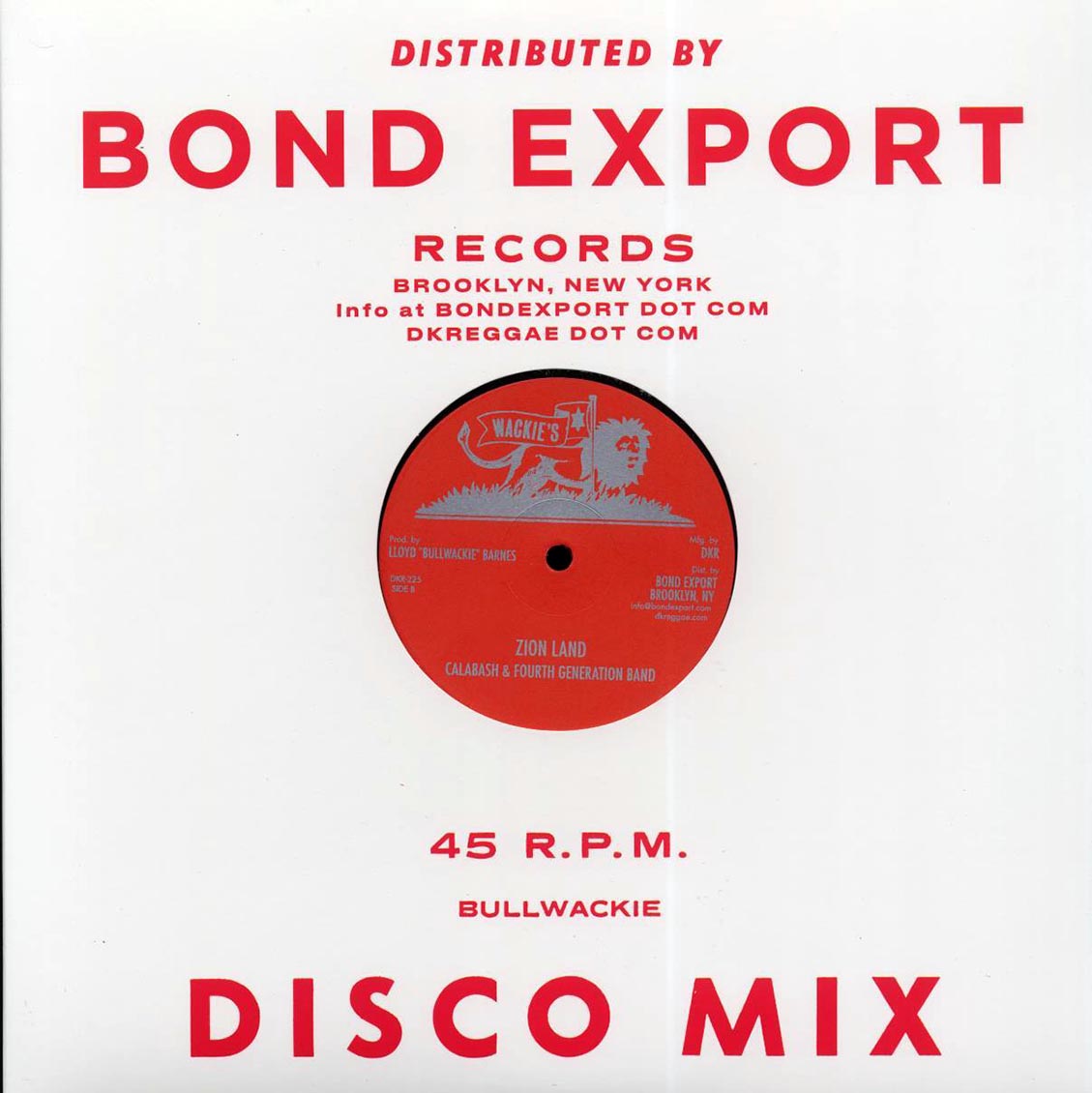Sugar Minott - In The Ghetto  /  Calabash & Fourth Generation Band - Zion Land [New]