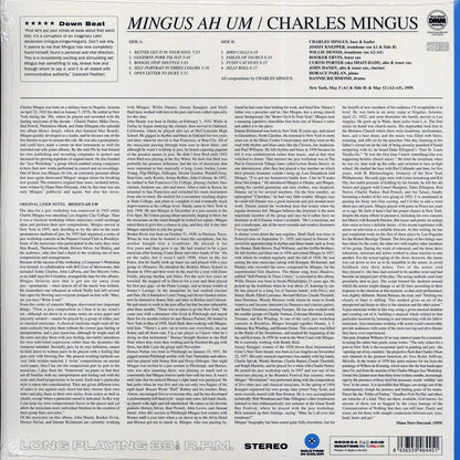 Charles Mingus - Mingus Ah Um (ltd. ed.) (180g) (blue vinyl) [New Vinyl Record LP]
