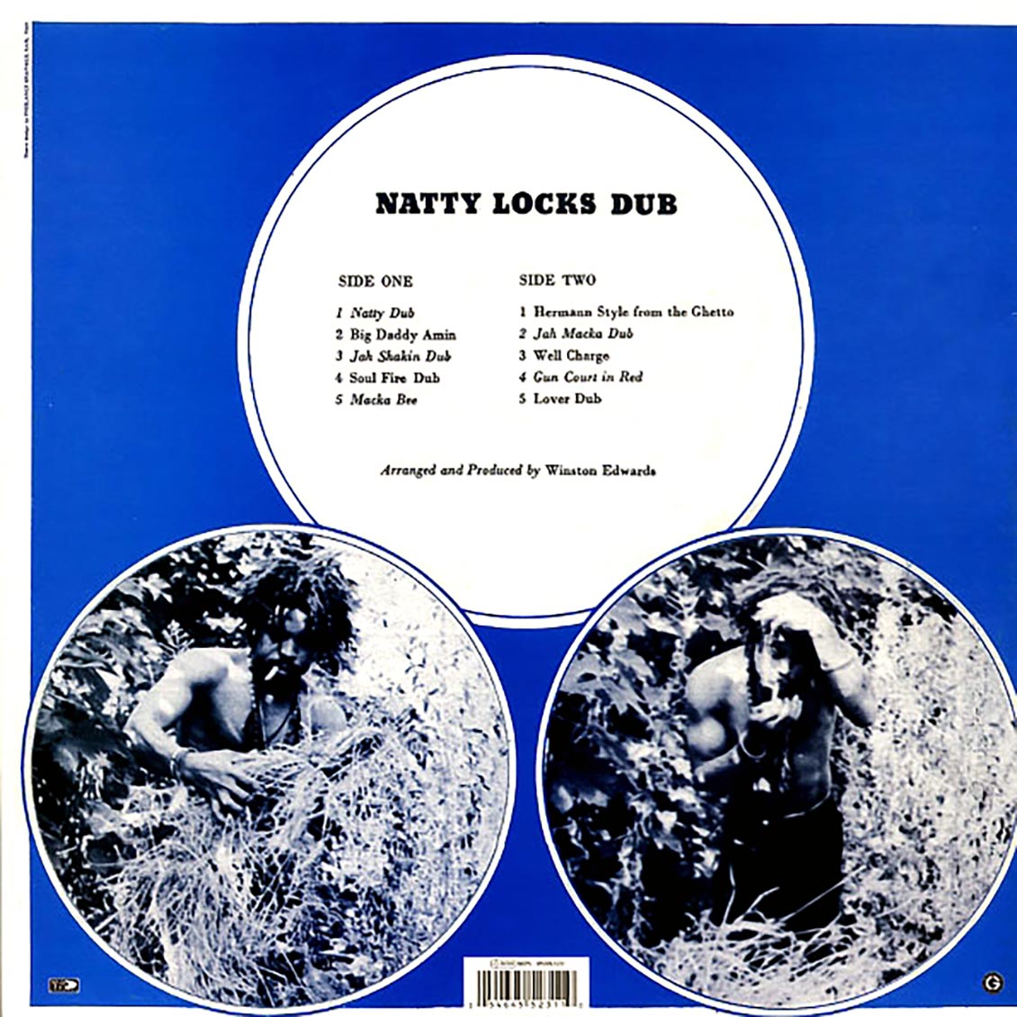 Winston Edwards - Natty Locks Dub [New Vinyl Record LP]