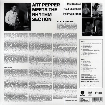 Art Pepper - Art Pepper Meets The Rhythm Section (ltd. ed.) (180g) [New Vinyl Record LP]