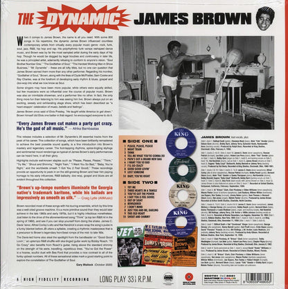 James Brown - The Dynamic James Brown (20 tracks) (ltd. ed.) (180g) (red vinyl) [New Vinyl Record LP]