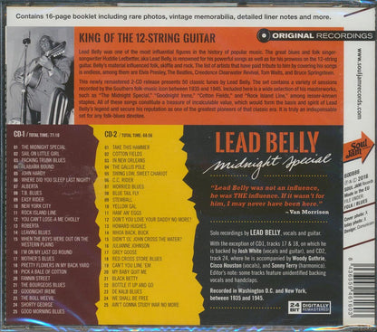 Leadbelly - Midnight Special (2xCD) (incl. large booklet) (remastered) [New CD]