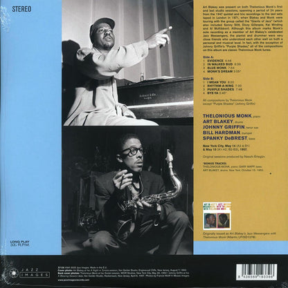 Art Blakey, Thelonious Monk - Jazz Connection (+2 bonus tracks) (ltd. ed.) (180g) [New Vinyl Record LP]