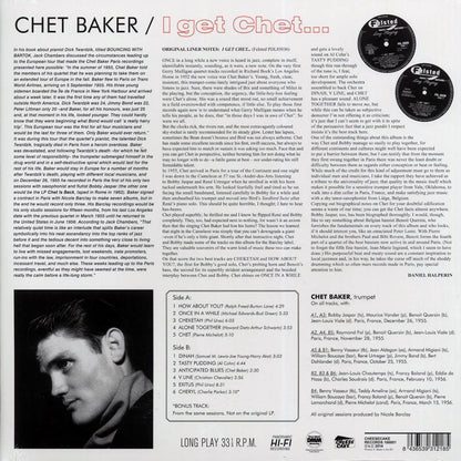 Chet Baker - I Get Chet (ltd. ed.) (180g) [New Vinyl Record LP]