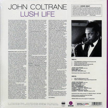 John Coltrane - Lush Life (+bonus track) (ltd. ed.) (180g) (purple vinyl) [New Vinyl Record LP]