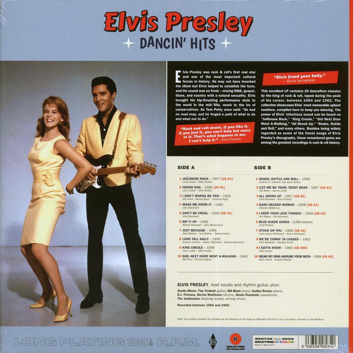 Elvis Presley - Dancin' Hits (20 tracks) (ltd. ed.) (180g) (red vinyl) [New Vinyl Record LP]