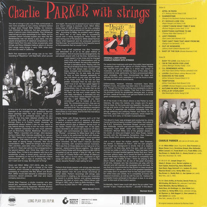 Charlie Parker - Charlie Parker With Strings (ltd. ed.) (180g) (blue vinyl) [New Vinyl Record LP]