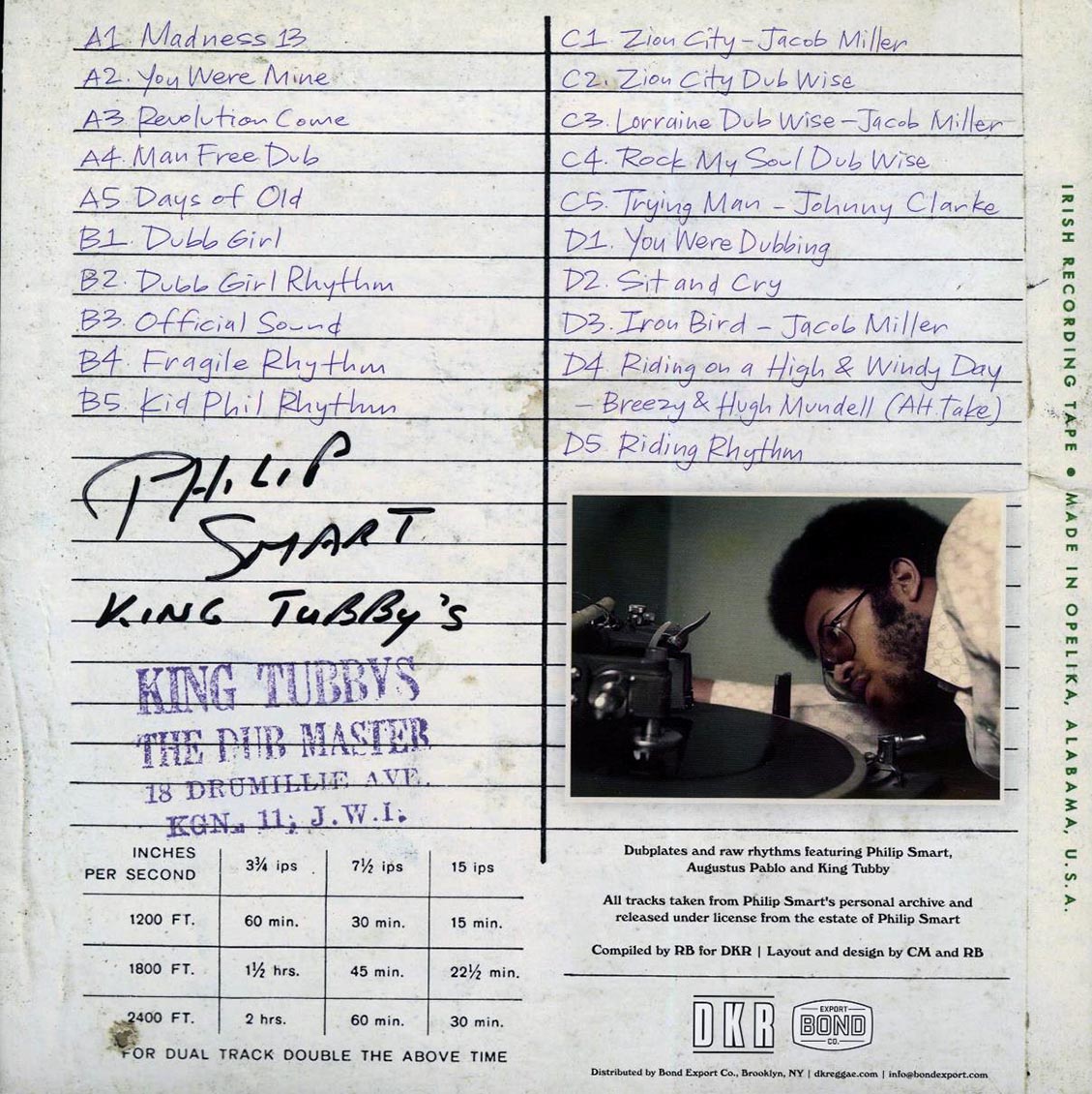 Prince Philip, Hugh Mundell, Jacob Miller, Augustus Pablo - Dubplates And Raw Rhythms From King Tubby's Studio 1973-1976 (2xLP) [New] [New Vinyl]