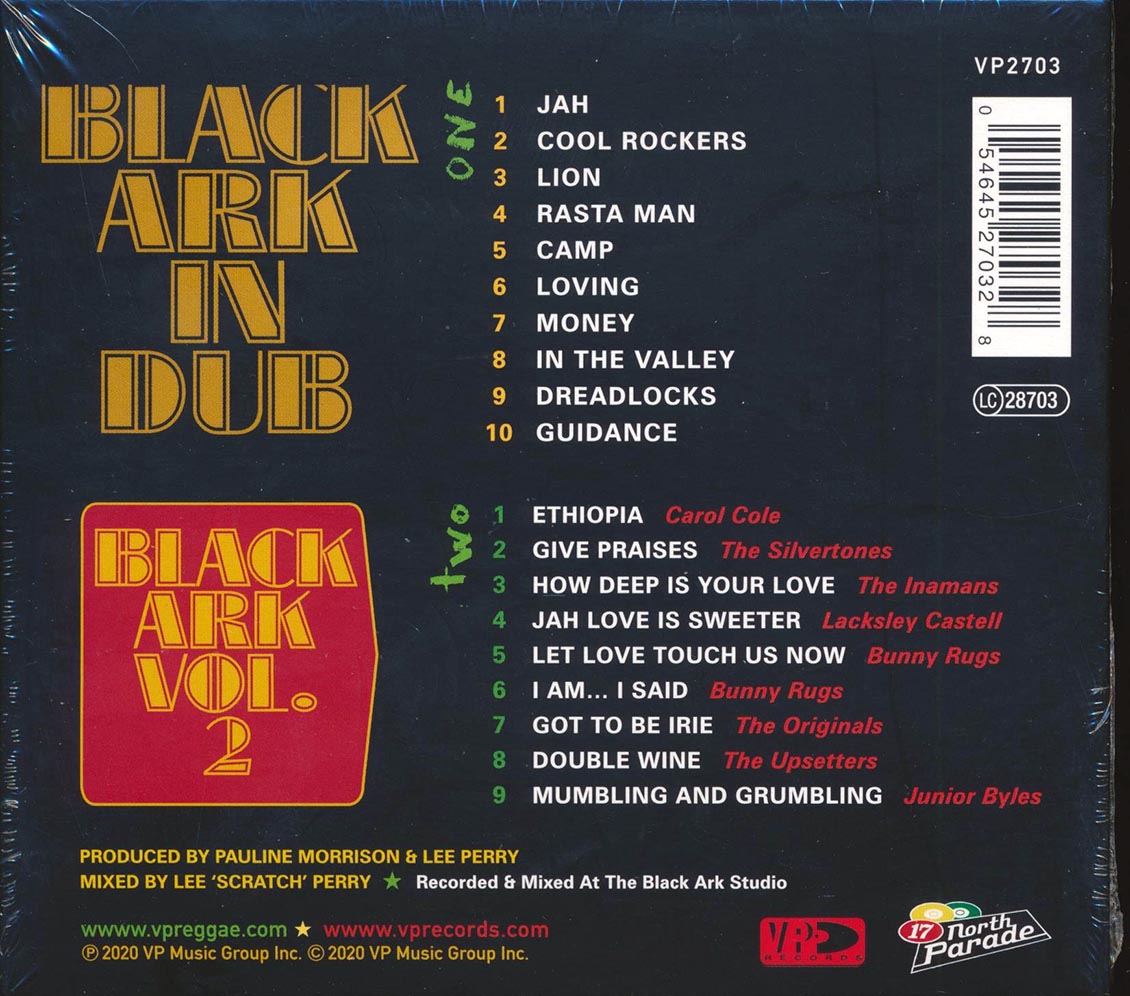 Lee Perry, Lacksley Castell, The Upsetters, Etc. - Black Ark In Dub + Black Ark Volume 2 (2 albums on 2 CDs) (2xCD) (deluxe 3-fold digipak) [New CD]