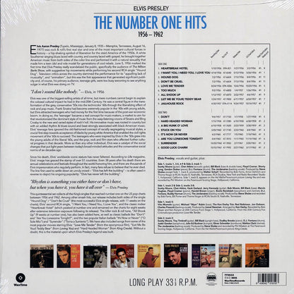Elvis Presley - The Number One Hits 1956-1962 [New Vinyl Record LP]