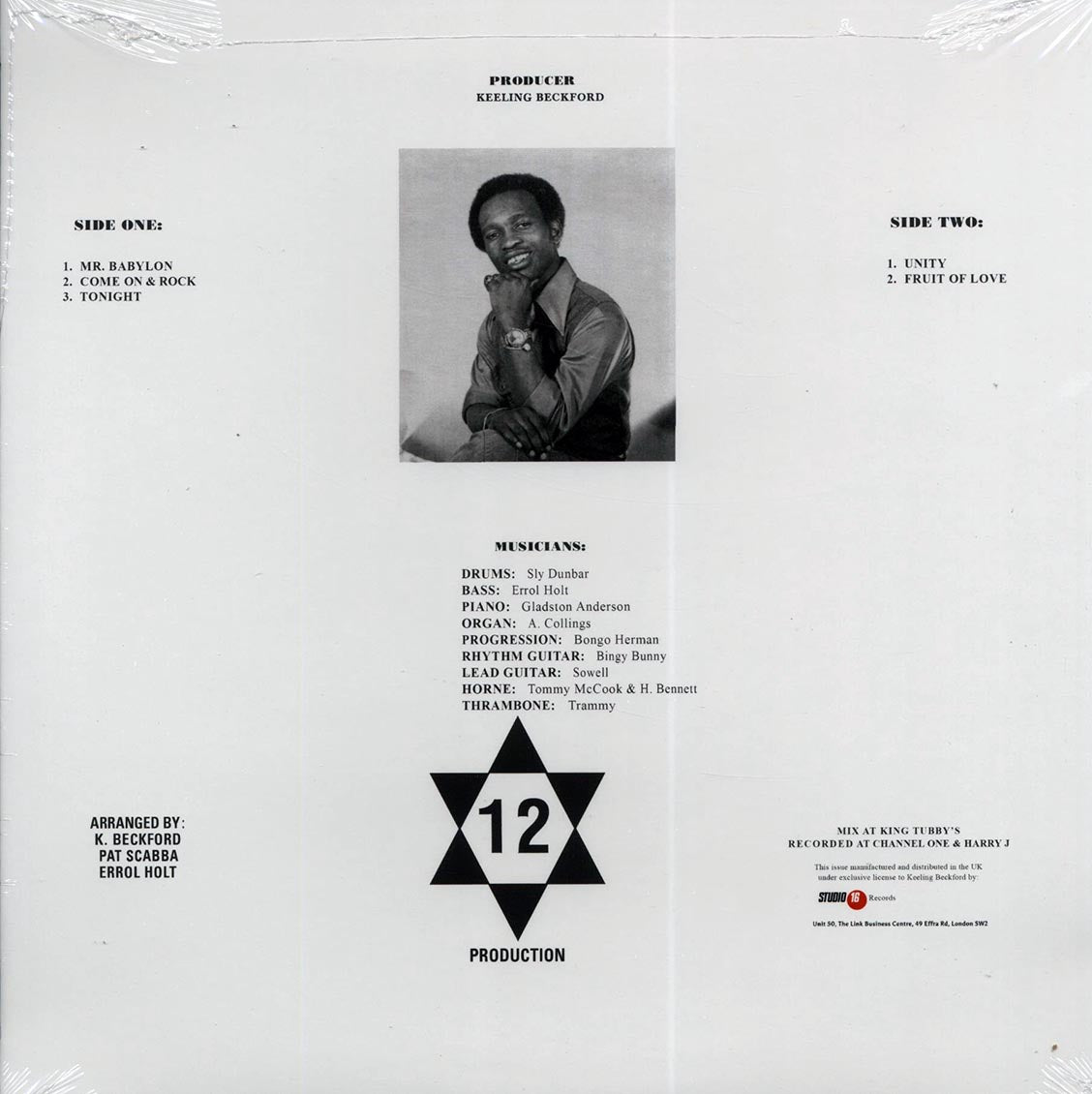 Horace Andy, Errol Scorcher - Unity Showcase [New Vinyl Record LP]