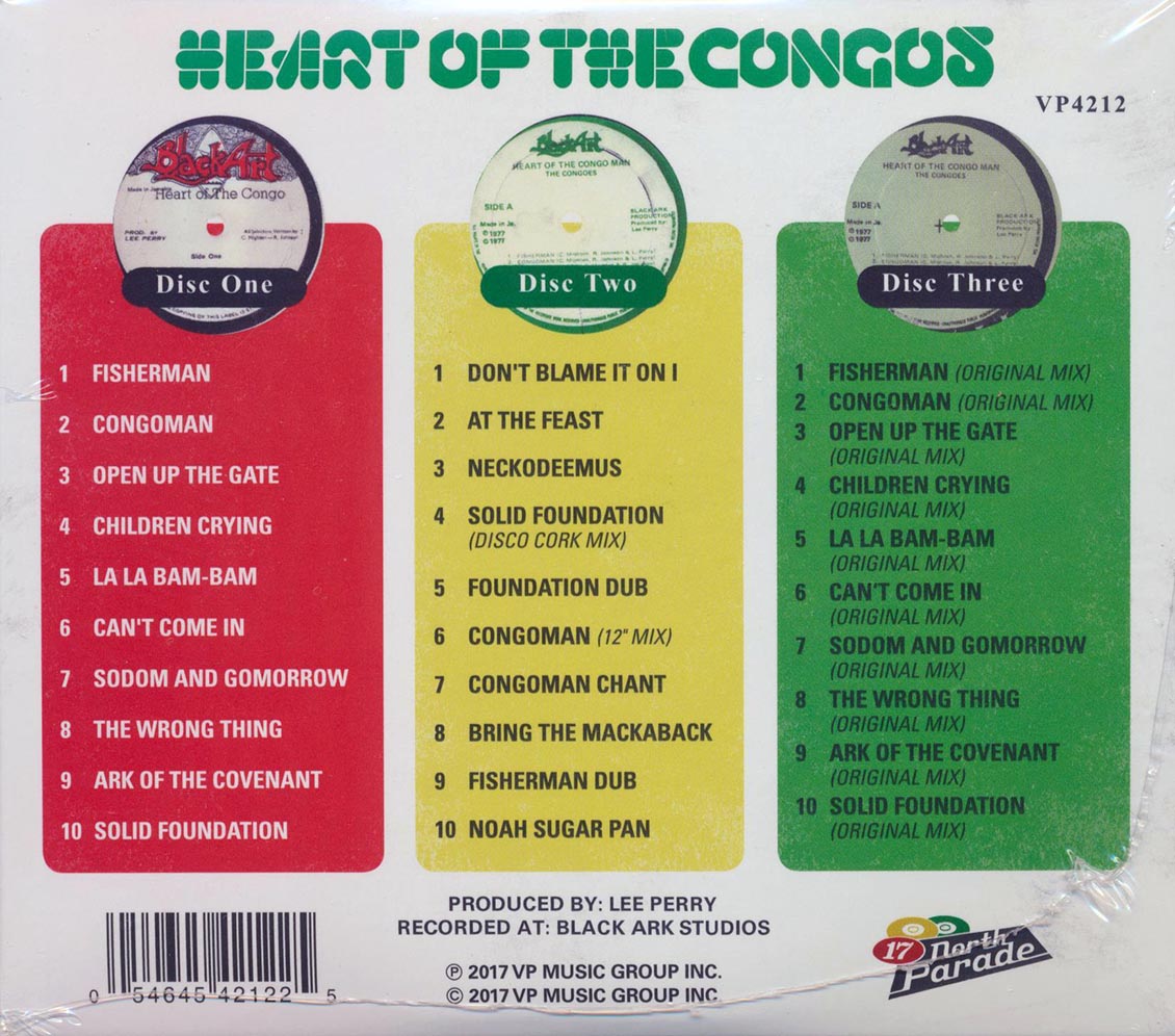 The Congos - Heart Of The The Congos: Deluxe Edition (30 tracks) (3xCD) (deluxe 3-fold digipak) (remastered) (deluxe edition) [New CD]
