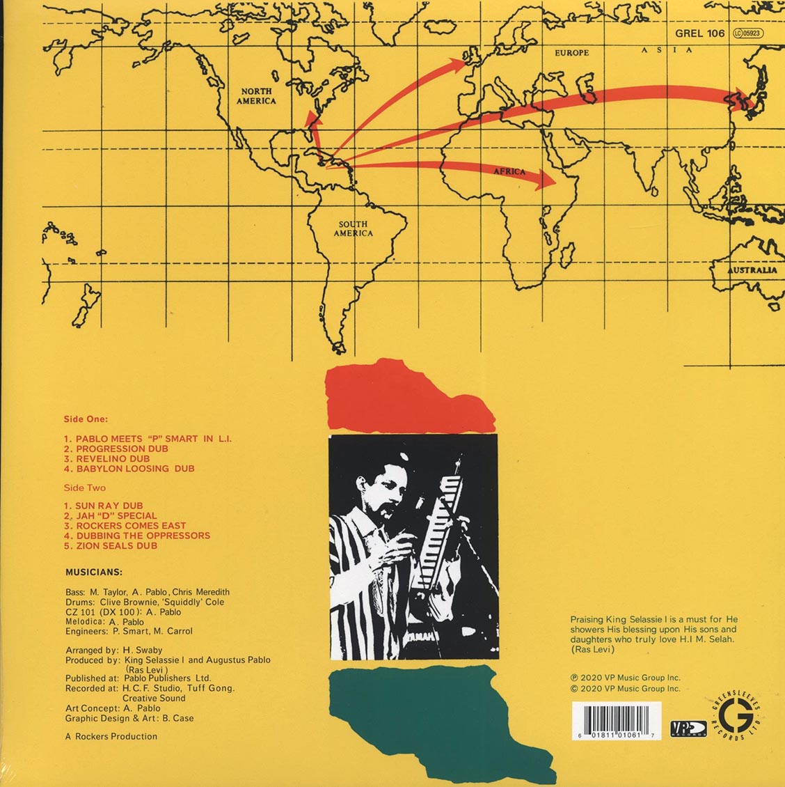 Augustus Pablo - Rockers Comes East [New Vinyl Record LP]