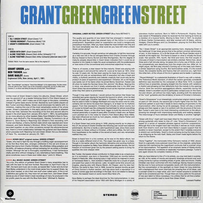 Grant Green - Green Street (180g) [New Vinyl Record LP]