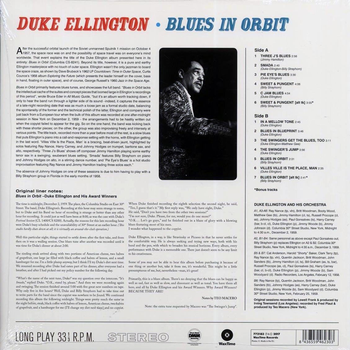Duke Ellington - Blues In Orbit (+2 bonus tracks) (ltd. ed.) (180g) [New Vinyl Record LP]