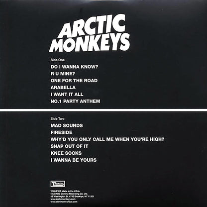 Arctic Monkeys - AM (incl. mp3) (180g) [New Vinyl Record LP]