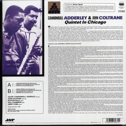 Cannonball Adderley & John Coltrane Quintet - In Chicago (ltd. ed.) (180g) (remastered) [New Vinyl Record LP]