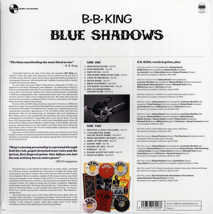 BB King - Blue Shadows: Underrated Kent Recordings, 1958-1962 (ltd. ed.) (180g) [New Vinyl Record LP]