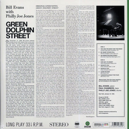 Bill Evans, Philly Joe Jones - Green Dolphin Street (+bonus track) (ltd. ed.) (180g) (green vinyl) [New Vinyl Record LP]