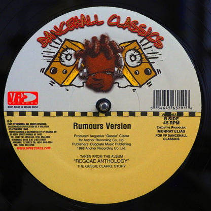 Gregory Isaacs - Rumours  /  Version (rhythm: "Telephone Love AKA Rumors") [New Vinyl Record 12" Single]