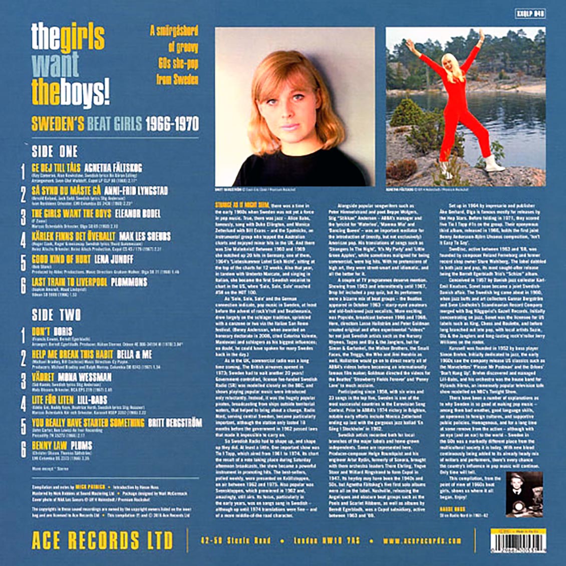 Various - The Girls Want The Boys! Sweden's Beat Girls: 1966-1970 (180g) [New Vinyl Record LP]