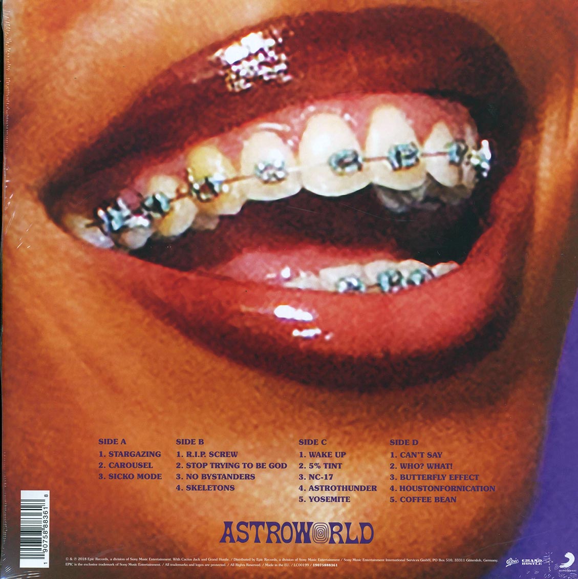 Travis Scott - Astroworld (2xLP) [New Vinyl Record LP]