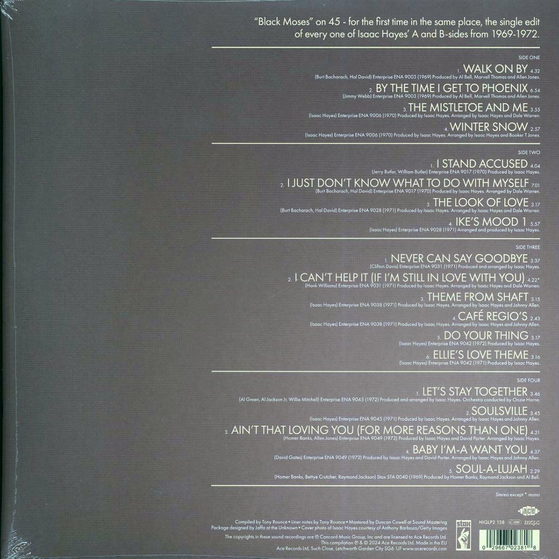 Isaac Hayes - Hot Buttered Singles 1969-1972 (2xLP) (180g) [New Vinyl Record LP]