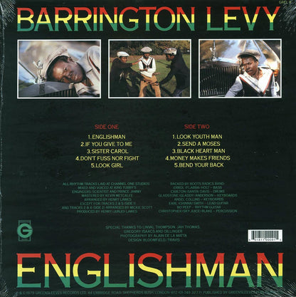 Barrington Levy - Englishman [B] [New Vinyl Record LP]