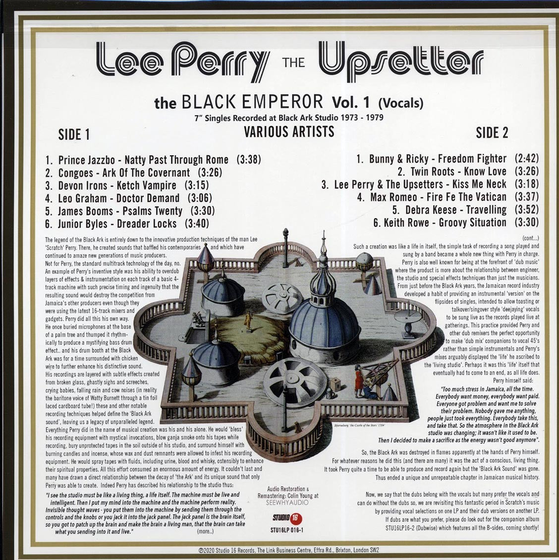 Lee Perry - Lee Perry The Black Emperor Volume 1: 7" Singles Recorded At Black Ark Studio [New] [New Vinyl]