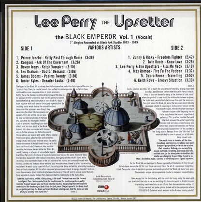 Lee Perry - Lee Perry The Black Emperor Volume 1: 7" Singles Recorded At Black Ark Studio [New] [New Vinyl]