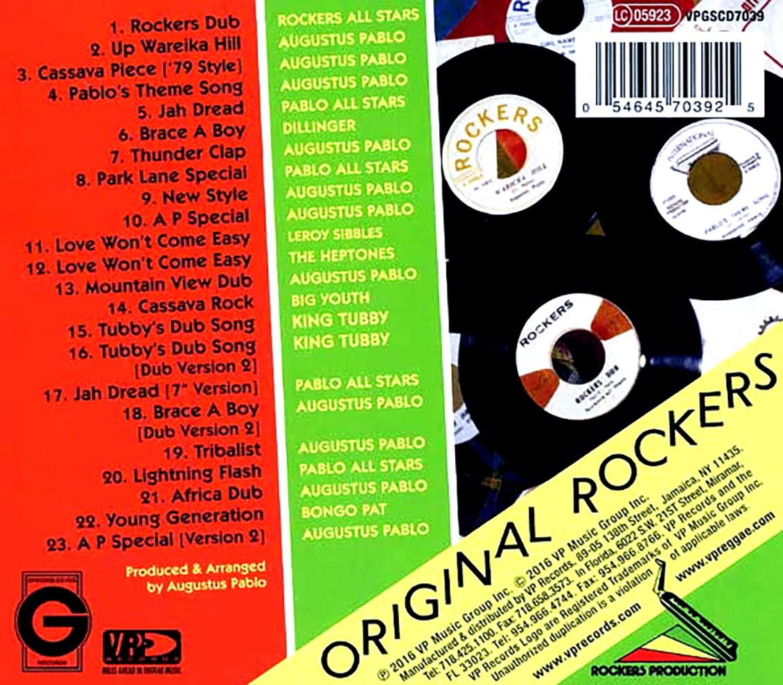 Augustus Pablo - Original Rockers (23 tracks) (deluxe edition) (expanded edition) [New CD]