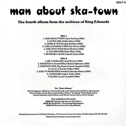 Skatalites, Lester Sterling, Bobby Aitken, Etc. - Man About Ska Town [New Vinyl Record LP]