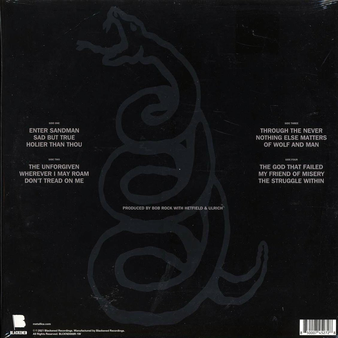 Metallica - Metallica [New Vinyl Record LP]