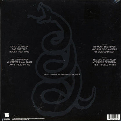 Metallica - Metallica [New Vinyl Record LP]