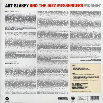Art Blakey & The Jazz Messengers - Moanin' (ltd. ed.) (180g) [B] [New Vinyl Record LP]