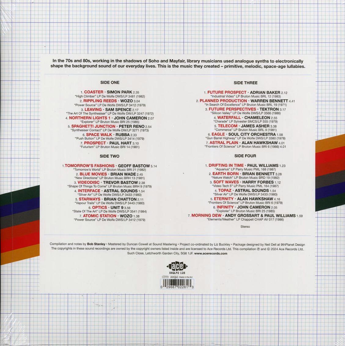 Simon Park, Peter Reno, Sam Spence, Wozo, Etc. - Tomorrow's Fashions: Library Electronica 1972-1987 (2xLP) [New Vinyl Record LP]